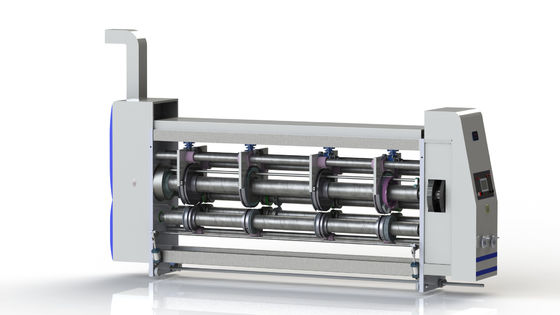 Máy in Flexo carton sóng SGS với máy cắt bế