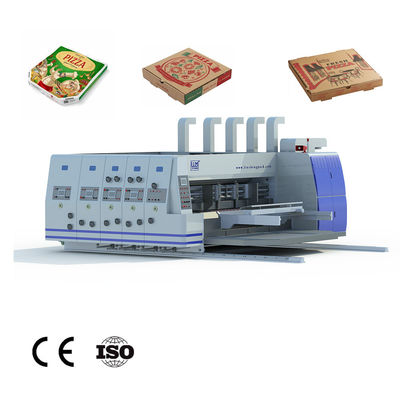 Máy in Flexo carton sóng SGS với máy cắt bế