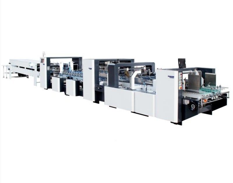 Máy làm hộp giấy bìa carton sóng nhỏ tự động mới năm 2021